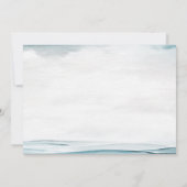 シーシェルビーチ退職パーティー 招待状 (裏面)