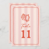 シーシェルピストライプンク結婚ズ 招待状 (正面/裏面)