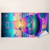 シーシェルファンタジー ビーチタオル (正面)