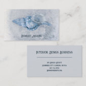 シーシェルブルービーチテーマ 名刺 (正面/裏面)