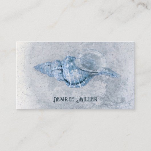 シーシェルブルービーチテーマ 名刺 (正面)