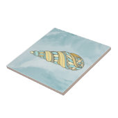 シーシェルブルーモザイク航海の タイル (側面)