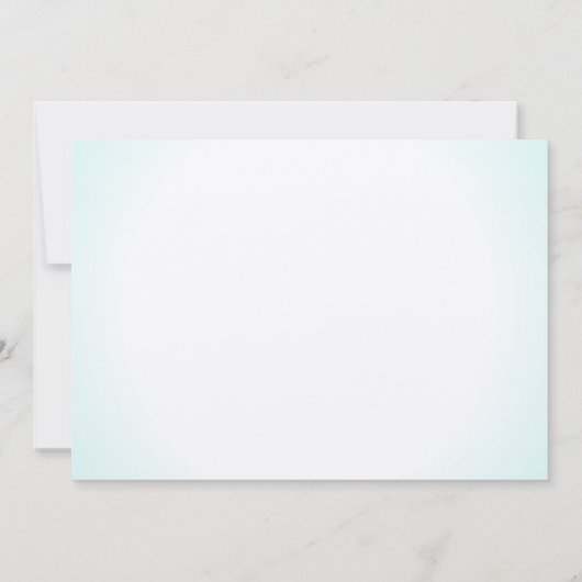 シーシェルブーケとヒトデの目的地の結婚式 招待状 (裏面)