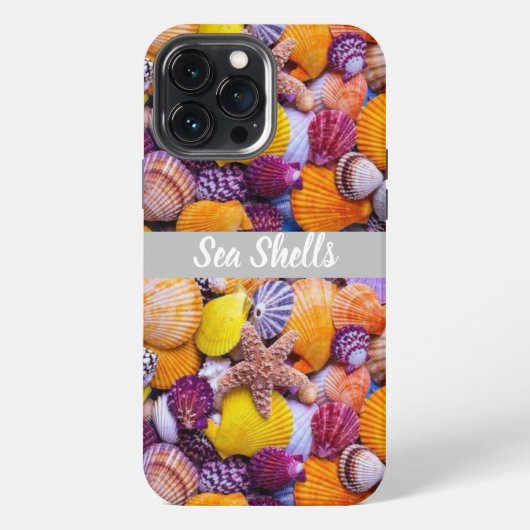 シーシェルプリント iPhoneケース (裏面)
