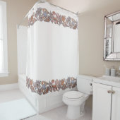 シーシェルボーダー シャワーカーテン (インサイチュ)