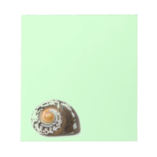 シーシェルメモ帳 ノートパッド (正面)