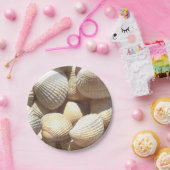 シーシェルラブサマービーチピクニック紙プレート ペーパープレート (パーティー)