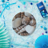 シーシェルラブサマービーチピクニック紙プレート ペーパープレート (パーティー)