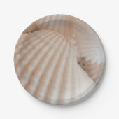 シーシェルラブサマービーチピクニック紙プレート ペーパープレート (正面)