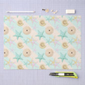 シーシェルレトロパステルシーライフ 薄葉紙 (クラフト)