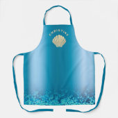 シーシェルロゴ エプロン (正面)