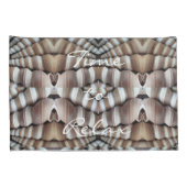 シーシェルロマンチックビーチ夏パタエレガントーン 枕カバー (裏面-右)