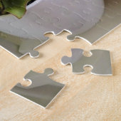 シーシェル写真の可愛いポッテッド多肉植物 ジグソーパズル (側面)