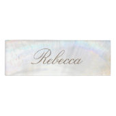 シーシェル従業員スタッフ磁気名タグバッジ 名札 (正面)