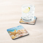 シーシェル懸命プラスチックのコースター コースター (右側)