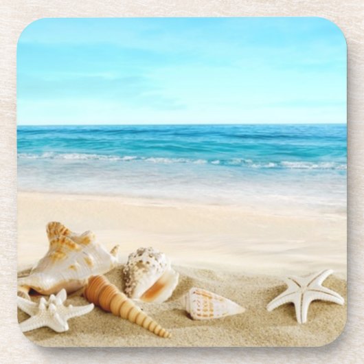 シーシェル懸命プラスチックのコースター コースター (正面)