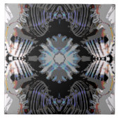 シーシェル抽象芸術パターン タイル (正面)