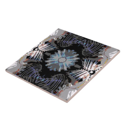 シーシェル抽象芸術パターン タイル (側面)