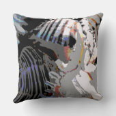 シーシェル抽象芸術 クッション (裏面)