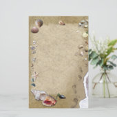 シーシェル文房具 便箋 (スタンド正面)