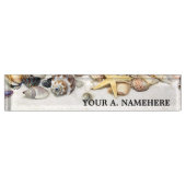 シーシェル机用ネームプレート デスクネームプレート (正面)