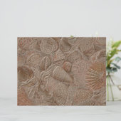 シーシェル海ビーチエレガント金ゴールドセピアデクページ (スタンド正面)