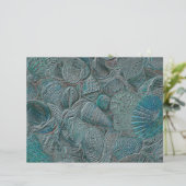 シーシェル海ビーチティール（緑がかった色）グレーメタリック (スタンド正面)