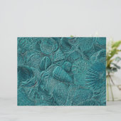 シーシェル海ビーチティール（緑がかった色）金属スタイル (スタンド正面)