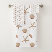 シーシェル白 バスタオルセット (インサイチュ)