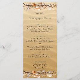 シーシェル砂ヒトデ流木トロピカル メニュー