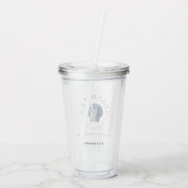 シーシェル結婚ズベルズブルービーチ結婚式 アクリルタンブラー (裏面)