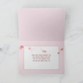 シーシェル結婚記念日の真珠 カード (内部)