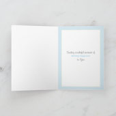 シーシェル誕生日グリーティングカード カード (内部)