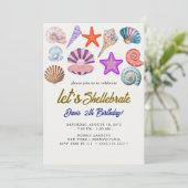 シーシェル誕生日 招待状 (スタンド正面)