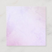 シーシェル赤ちゃんシャワーベビー エンクロージャーカード (裏面)