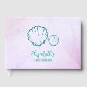 シーシェル赤ちゃんシャワー ゲストブック (正面)