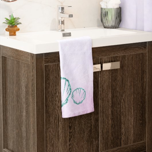 シーシェル赤ちゃんシャワー ハンドタオル