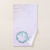 シーシェル赤ちゃんシャワー ハンドタオル (ハンドタオル)