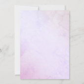 シーシェル赤ちゃんシャワー 招待状 (裏面)