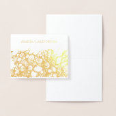 シーシェル金ゴールド 箔カード (ディスプレー)