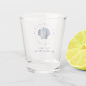 シーシェル ウェディングベル バチェロレッテパーティー ショットグラス (裏面)