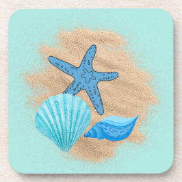 シーシェル・オン・ザ・ビーチ・コースター コースター