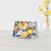 シーシェル:カー空白のド カード (黄色い花)