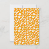 シーシェル&スターフィッシュハートサマービーチRSVP 出欠カード (裏面)