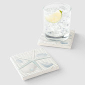 シーシェル&パール ストーンコースター (横)