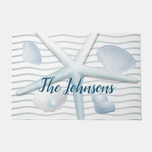 シーシェル&パール ドアマット (正面)