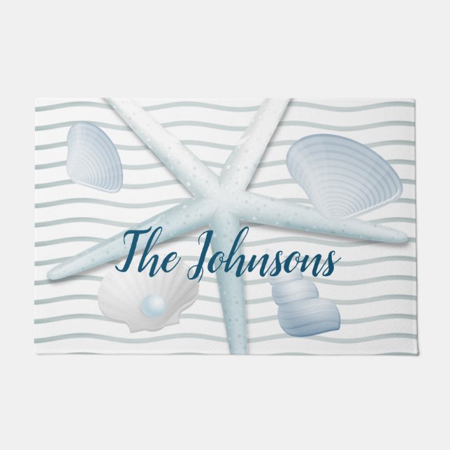 シーシェル&パール ドアマット (正面)