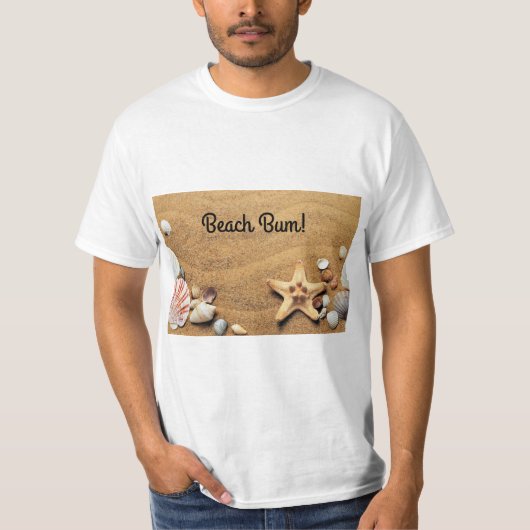 シーシェル&ヒトデ Tシャツ (正面)