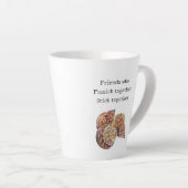 シーシェル/フォシッカー カフェラテマグ (右アングル)