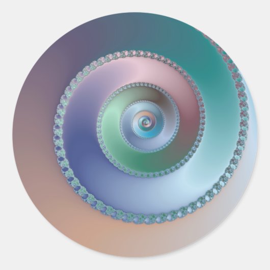 シーシェル – フラクタル ラウンドシール (正面)